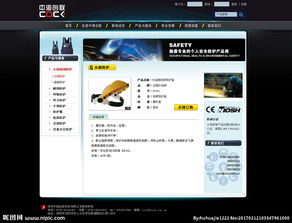 大氣企業(yè)網(wǎng)站內頁產(chǎn)品詳情的圖片設計與網(wǎng)頁建設